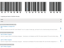 Tablet Screenshot of extreme-coupons-reno.blogspot.com