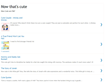 Tablet Screenshot of nowthatscute.blogspot.com