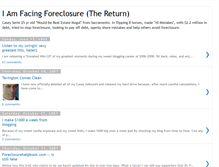 Tablet Screenshot of iamfacingforeclosurethereturn.blogspot.com