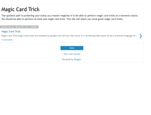 Tablet Screenshot of magic-cardtrick.blogspot.com