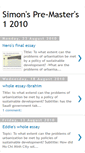 Mobile Screenshot of premasters12010-simon.blogspot.com