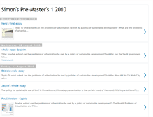 Tablet Screenshot of premasters12010-simon.blogspot.com