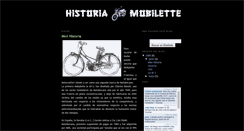 Desktop Screenshot of historiamobilette.blogspot.com