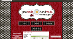 Desktop Screenshot of premadehandmade.blogspot.com