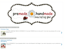 Tablet Screenshot of premadehandmade.blogspot.com