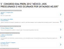 Tablet Screenshot of congresoemaprepa.blogspot.com