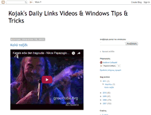 Tablet Screenshot of kojakdaily.blogspot.com