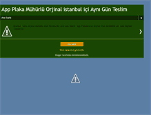 Tablet Screenshot of istanbul-app-plaka.blogspot.com