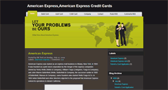 Desktop Screenshot of iamericanexpress.blogspot.com