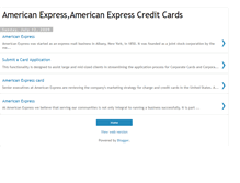 Tablet Screenshot of iamericanexpress.blogspot.com