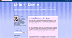 Desktop Screenshot of lizinthekitchen.blogspot.com