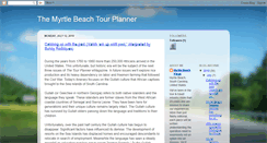 Desktop Screenshot of myrtlebeachtourplanner.blogspot.com