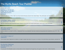 Tablet Screenshot of myrtlebeachtourplanner.blogspot.com