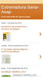 Mobile Screenshot of extremadurasana.blogspot.com