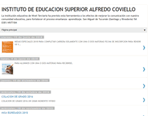 Tablet Screenshot of institutoalfredocoviello.blogspot.com