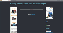Desktop Screenshot of batterytendercharger.blogspot.com