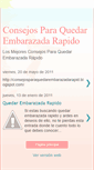 Mobile Screenshot of consejosparaquedarembarazadarapid.blogspot.com