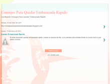 Tablet Screenshot of consejosparaquedarembarazadarapid.blogspot.com