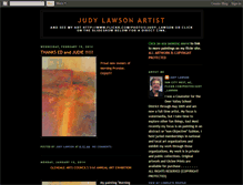 Tablet Screenshot of judylawsonartist.blogspot.com