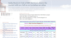 Desktop Screenshot of nse-bse.blogspot.com