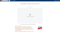 Desktop Screenshot of antique-dealer-blog.blogspot.com
