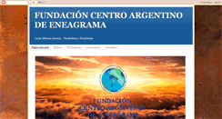 Desktop Screenshot of fundacioncentroargentinodeeneagrama.blogspot.com