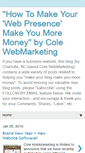Mobile Screenshot of colewebmarketing.blogspot.com