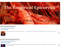 Tablet Screenshot of empiricurean.blogspot.com