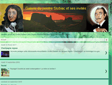 Tablet Screenshot of galerie-cmstobiac.blogspot.com