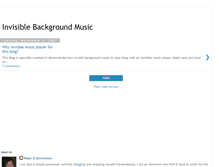 Tablet Screenshot of invisible-background-music.blogspot.com