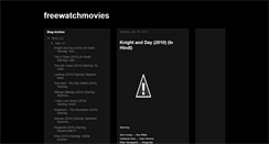 Desktop Screenshot of freewatchmovies4u.blogspot.com