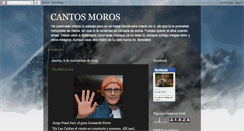 Desktop Screenshot of cantosmoros.blogspot.com