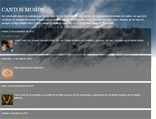 Tablet Screenshot of cantosmoros.blogspot.com