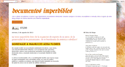 Desktop Screenshot of documentosimperdibles.blogspot.com