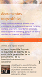 Mobile Screenshot of documentosimperdibles.blogspot.com