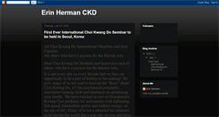 Desktop Screenshot of erinhermanckd.blogspot.com