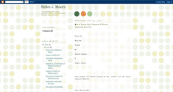 Desktop Screenshot of helenjmoore.blogspot.com