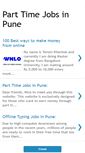 Mobile Screenshot of parttimejobs-pune.blogspot.com