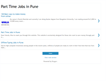 Tablet Screenshot of parttimejobs-pune.blogspot.com