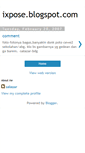 Mobile Screenshot of ixposeblogspotcom.blogspot.com