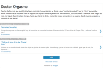 Tablet Screenshot of doctorgasmo.blogspot.com
