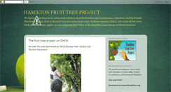 Desktop Screenshot of hamiltonfruittreeproject.blogspot.com