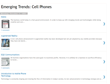 Tablet Screenshot of ittrends-cellphones.blogspot.com