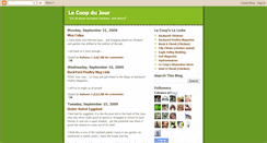 Desktop Screenshot of lecoopdujour.blogspot.com