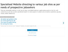 Tablet Screenshot of jobguideforjobseekers.blogspot.com