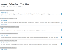Tablet Screenshot of larssonreloaded.blogspot.com