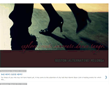 Tablet Screenshot of bostonalternativemilonga.blogspot.com