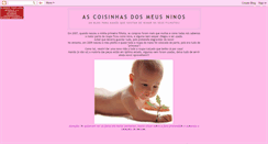 Desktop Screenshot of lojadosninos.blogspot.com