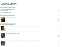 Tablet Screenshot of colombia-reports.blogspot.com