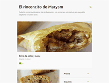 Tablet Screenshot of elrinconcitodemaryam.blogspot.com